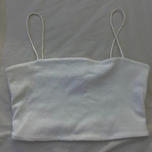 brand new shein white tank top